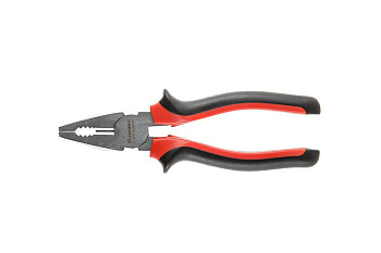 Пассатижи 175мм, 180мм комбинир., двухцв. ручка