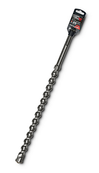 Бур по бетону SDS-max METALLICA Ultra 28 х540/400 мм, Х-напайка, 2 спирали