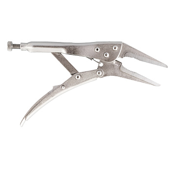 Клещи зажимные КОБАЛЬТ удлиненные губки, 225 мм