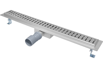 Трап линейный металл. с решеткой D 40/50 длина 650мм