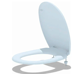Сиденье для унитаза с металлическим креплением