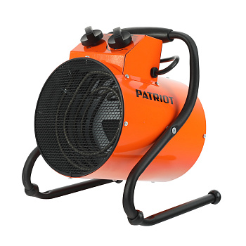 Тепловентилятор электрический Patriot ECO-R, ECO-R3 220В, терморегулятор, нерж.ТЭН шнур с евровилкой