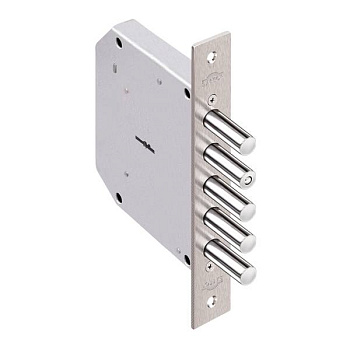 Замок врезной тяжелый ЭЛЬБОР 1.05.11.5.1.1(B)Базальт5риг.