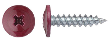 Саморез ПШ Daxmer Pro 4,2х25 RAL 3005  (100шт) (вишнево-красный)