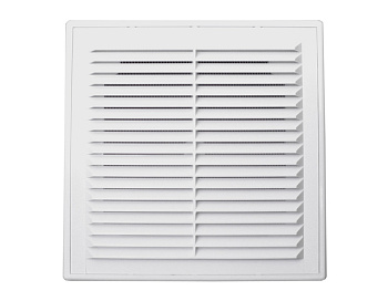Решетка вентиляционная вытяжная АБС 183х253, бел.
