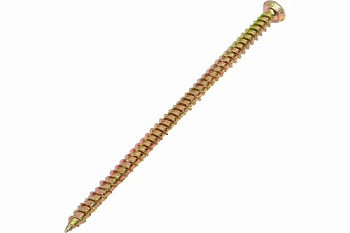 Шурупы по бетону 7,5х182 желтый цинк, шлиц Torx № 30