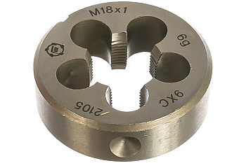 Плашка М 18х1 9ХС ТМ*