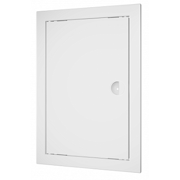 Люк-дверца ревизионная 418х418 с фланцем 396х396 с ручкой АБС