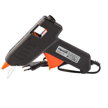 Пистолет клеевой 11мм, 80Вт, 10г/мин Sparta