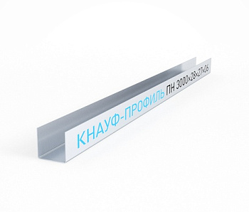 Направляющая Кнауф для гипсокартона 28/27 0,6мм 3м