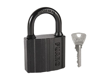 Замок навесной PL-UNI-0463 3key (58209) (FUARO)
