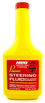 Жидкость для гидроусилителя руля ABRO 354мл.