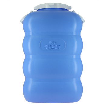 Фляга "Гранде" 80л с ручками фиолетовая