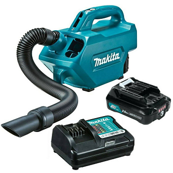 Пылесос аккум. MAKITA CXT 12В max, 1300л/мин, 46мбар, 0.33/0.5л, 3 режима, сух. (1х2.0Ач,з/у) Пылесос аккум. MAKITA CXT 12В max, 1300л/мин, 46мбар, 0.33/0.5л, 3 режима, сух. (1х2.0Ач,з/у)