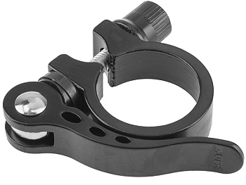 Зажим подседельной трубы 31.8мм KL-M07 KENLI с эксцентриком, алюминиевый черный