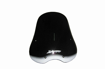 Щиток ветровой (00) (круг.фара) орг.стекло Задиак Дельта Атлант Динго с/к