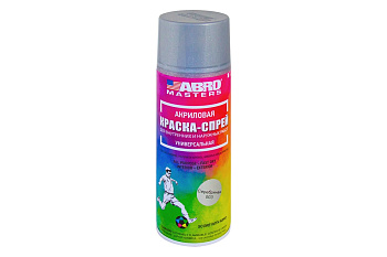 Краска-спрей ABRO MASTERS (серебряная)