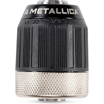 Патрон быстрозажимной 2 -пласт. муфты METALLICA Ultra 0,8-10 мм, 3/8-24UNF, с замком, в тубе