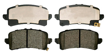 Колодки тормозные задние BARNETT CN107