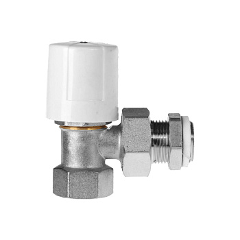 Кран для радиатора угловой 1/2" МР-У