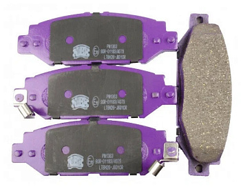 Колодки тормозные D2125M, PN1363