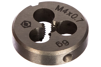 Плашка М 4 х0.7 9ХС ТМ*