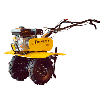 Мотоблок CHAMPION BC8724 (7л/с, 212сс 3F/1R шир.80см глуб.30см 3,6л 76кг, колеса