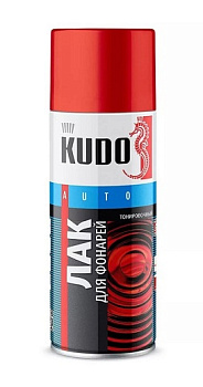 Лак для тонировки фар KUDO, черный