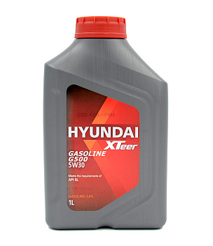 Масло моторное HYUNDAI Xteer Gasoline G500 5W30 SL 1л