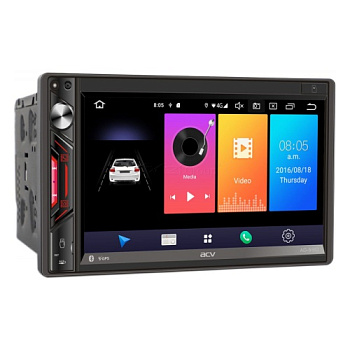 ACV AD-6910 (2din EURO/мультимедиа/6.9"/Android 9/1024*600/2+32Гб/FM/AM/USB/RDS/SD/4*50/ВТ/GPS/4G)