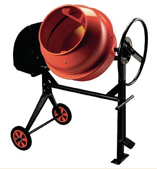Бетоносмеситель OLYMP MACHINERY EXPERT-140 (двигатель 650Вт, 140л, 30об/мин, чуг.венец)
