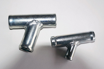 Тройник угловой под 45С D 16x16мм ГАЗ металл