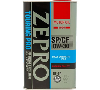 Масло моторное синтетическое ZEPRO TOURING PRO FS SP/CF/GF-6A 0W30  1л