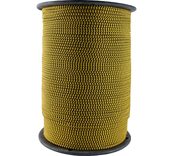 Шнур полип.плет.4мм, 16пр, серд. (цена за 1 м) 300м