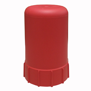 Колпак полипропиленовый красный