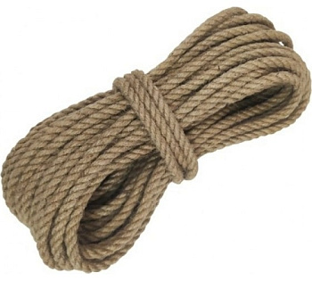 Канат джутовый 8мм 10м