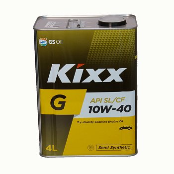 Масло моторное KIXX G SL 10W40 4л