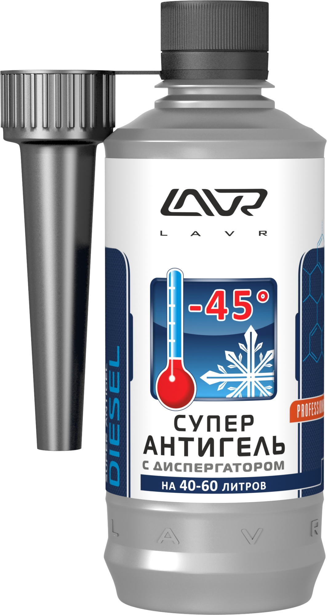 Суперантигель для диз.топлива LAVR на 40-60л 0,33л (Ln2106)