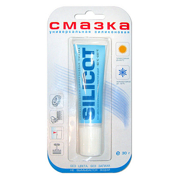 Смазка силиконовая со фторпластом, 30г