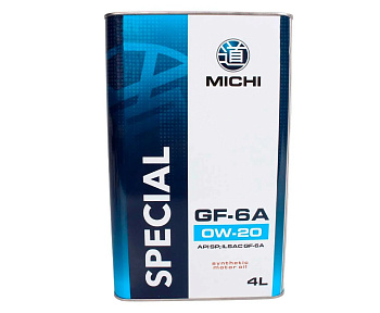 Масло моторное MICHI SPECIAL 0W-20 GF-6A  4л