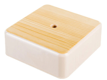 Коробка распаячная ОП КМ 75х75х28 сосна IEK UKO10-075-075-028-K34-E