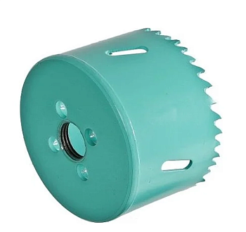 Коронка биметаллическая METALLICA Optima 44 мм (1 3/4"), Vario, 5/8-18UNF, по мет/дер/пласт