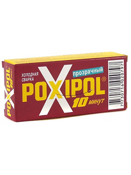 Клей Poxipol прозрачный 14мл  (2079), картонная коробка Клей Poxipol прозрачный 14мл  (2079), картонная коробка