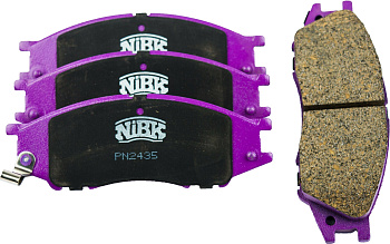 Колодки тормозные D1233М, PN-2435