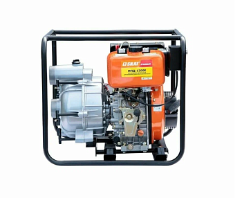 Мотопомпа дизельная МПД-1200Е (PROFF) (грязная вода, 3 дюйма)