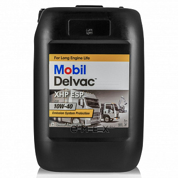Масло моторное Mobil Delvac XHP ESP 10W40  CJ-4, CI-4 синтетика 20 л