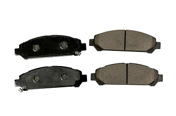 Колодки тормозные,передние ( с антискрипной пластиной)