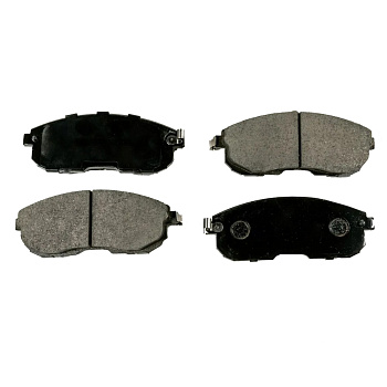 Колодки тормозные, передние (с антискрипной пластиной)