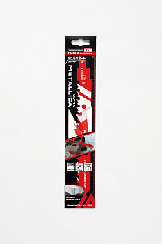 Пилки сабельные METALLICA Ultra S1543HM 240/195мм шаг 12,7мм, TCT-тв. спл., по газобетону/ЦСП