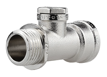 Тройник под манометр 1/2" х 1/4" х 1/2" в/в/в MPF, MP-У